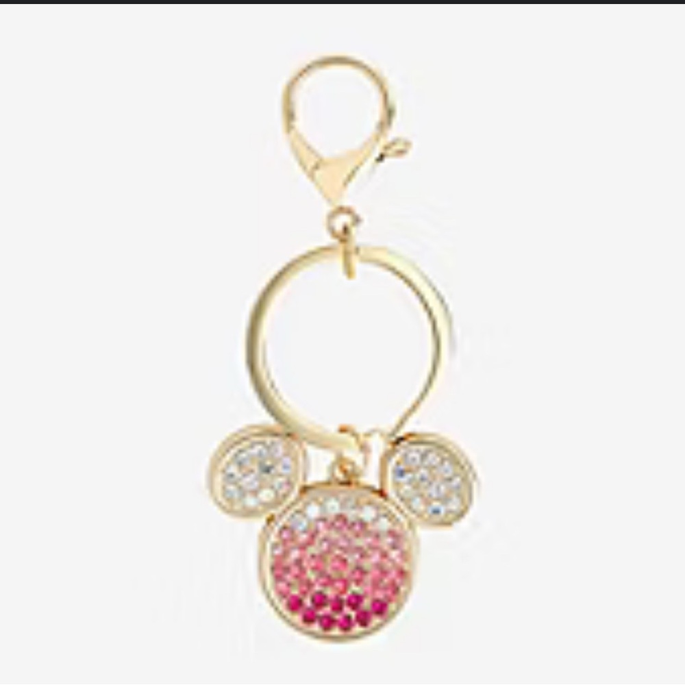 Disney Ombre Minnie Mouse Key Chain